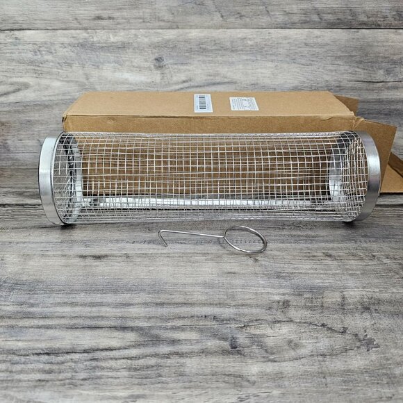 ❤️453 Stainless Steel BBQ Grill Cage Accessorie - Picture 3 of 7
